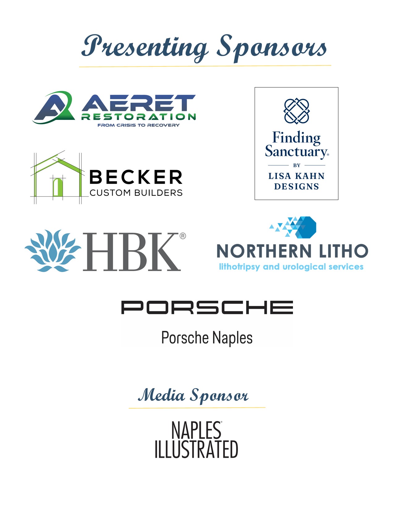 sponsors